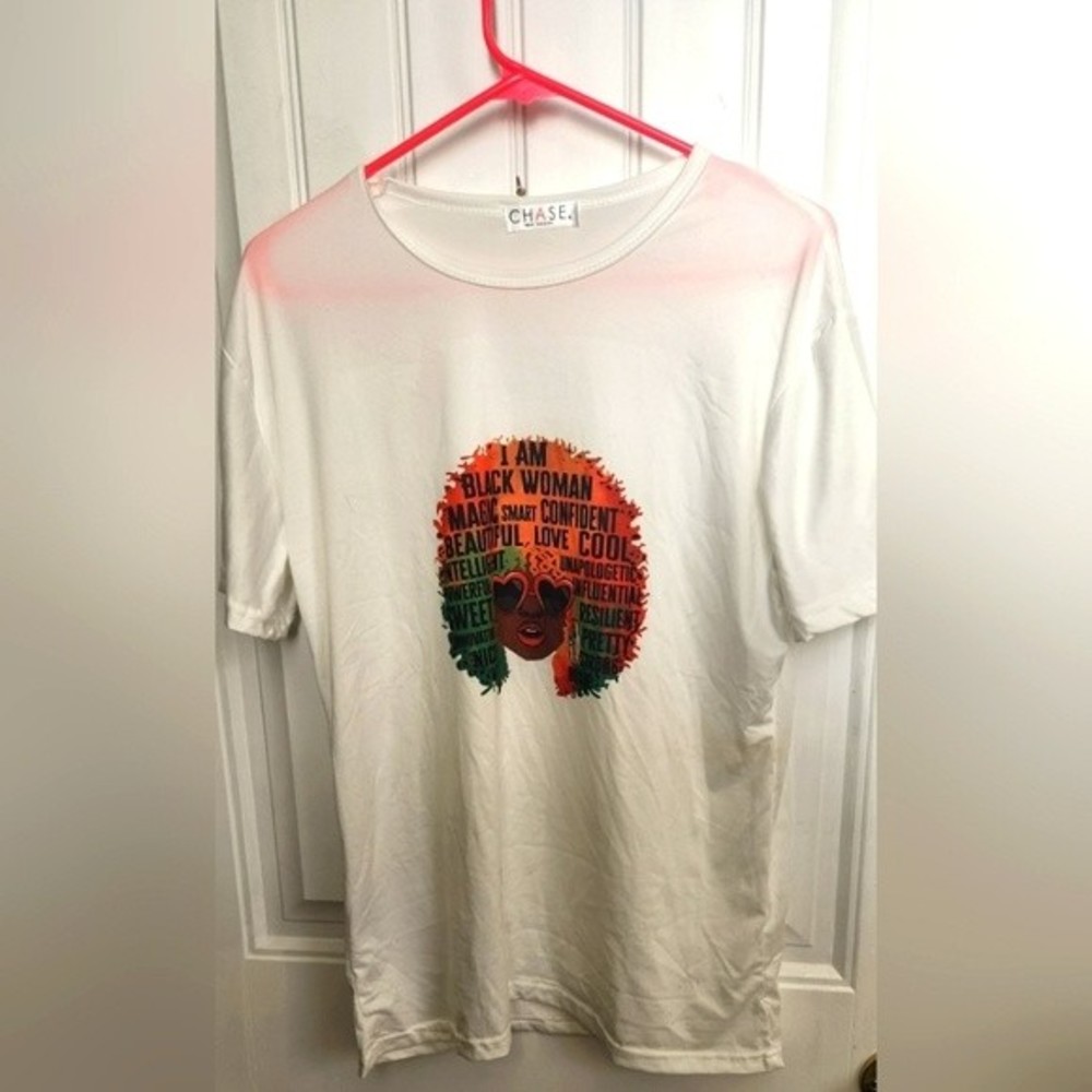 ❤️3/$25 Plus-Size Women's Black Pride T-shirt 👕-Size 2x